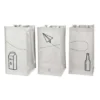 3 sacs pour tri sélectif
