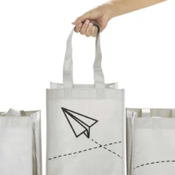 3 sacs pour tri sélectif