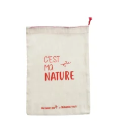 Sac à vrac en coton biologique pour céréales