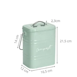 Seau à compost vintage
