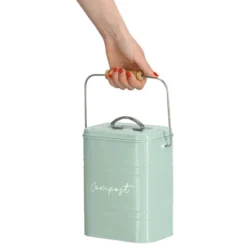Seau à compost vintage