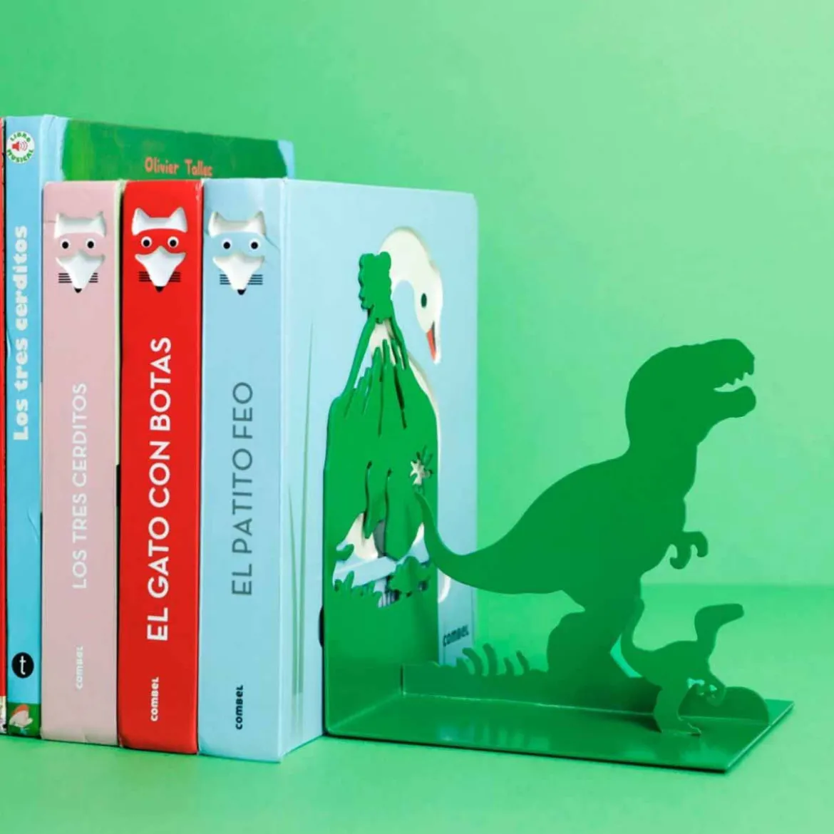 Serre-livre dinosaure