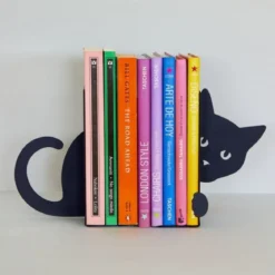 2 serre-livres chat