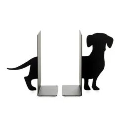 2 serre-livres chien