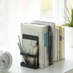 2 serre-livres vide poche noir