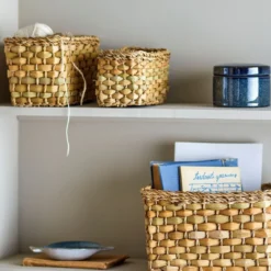 Set de 3 petits paniers de rangement