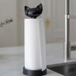 Support essuie-tout chat