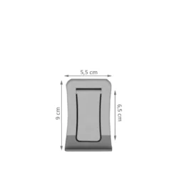 Support pliable pour téléphone taupe