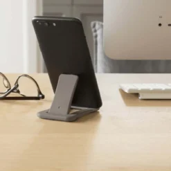 Support pliable pour téléphone taupe