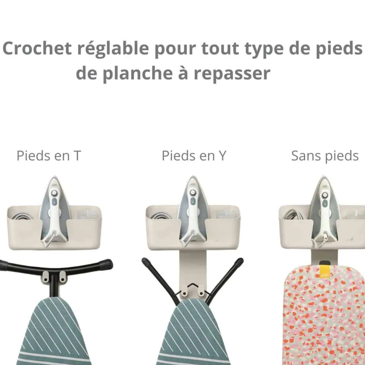 Support pour table et fer à repasser