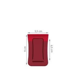 Support pour téléphone portable rouge
