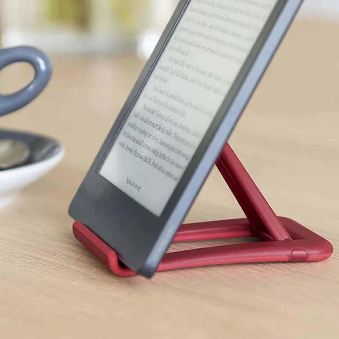 Support pour téléphone portable rouge