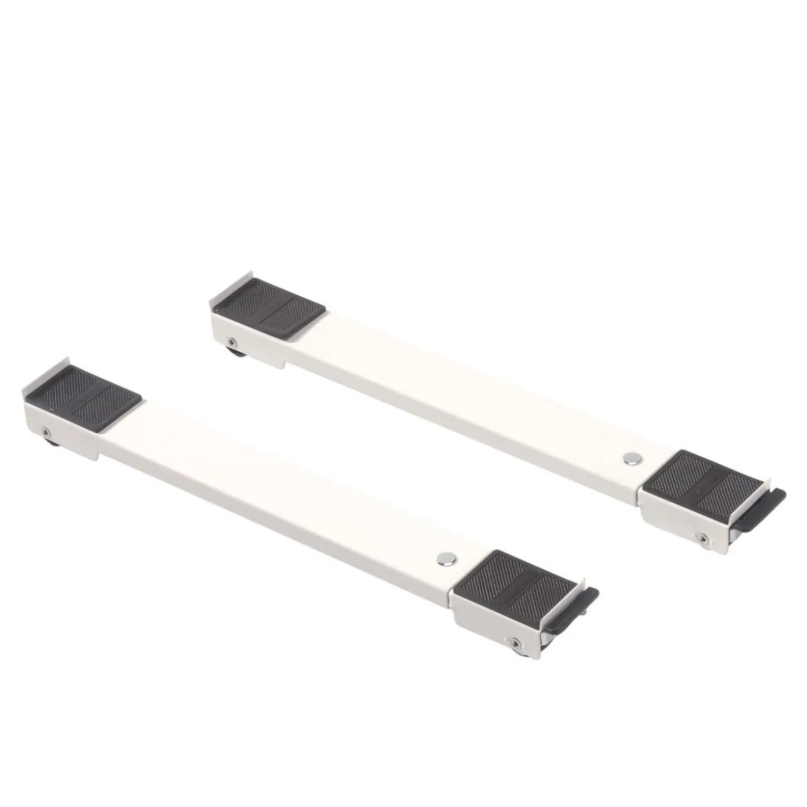 2 supports roulants avec freins pour meubles