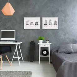 Tableau blanc 40x60 avec feutres