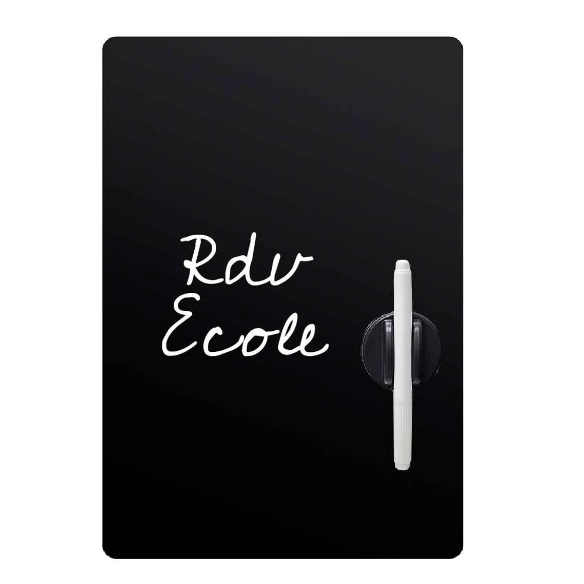 Tableau noir magnétique pour frigo