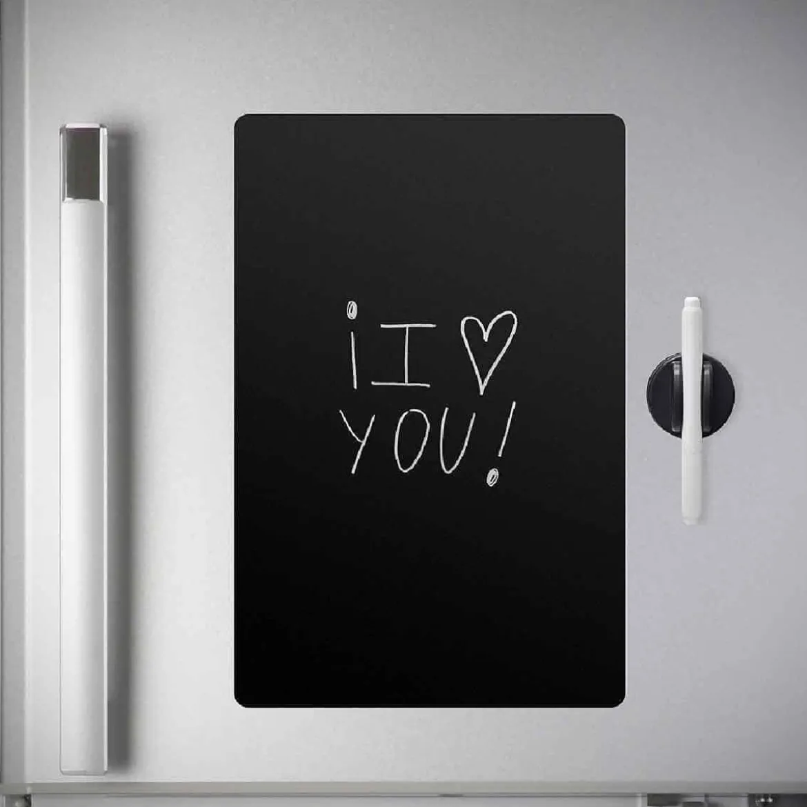 Tableau noir magnétique pour frigo