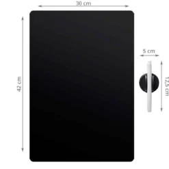 Tableau noir magnétique pour frigo