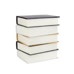 Table de chevet livres