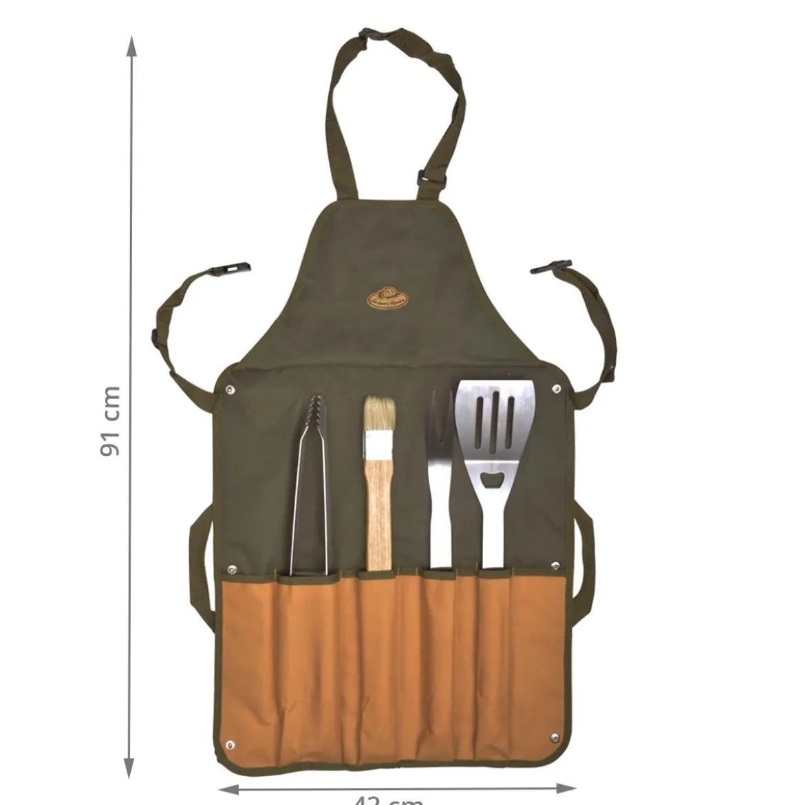 Tablier de barbecue avec ustensiles