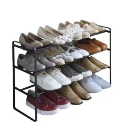 Étagère à chaussures extensible 3 étages