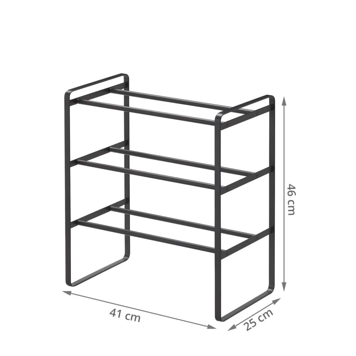 Étagère à chaussures extensible 3 étages