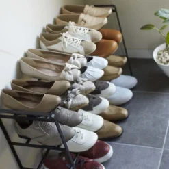 Étagère à chaussures extensible 3 étages