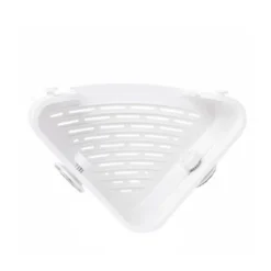 Étagère d'angle de douche à ventouses