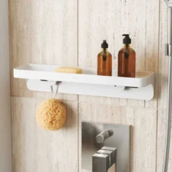 Étagère de salle de bain adhésive