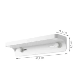 Étagère de salle de bain adhésive