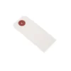 50 étiquettes blanches à œillet