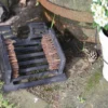 Tire bottes brosse en fonte