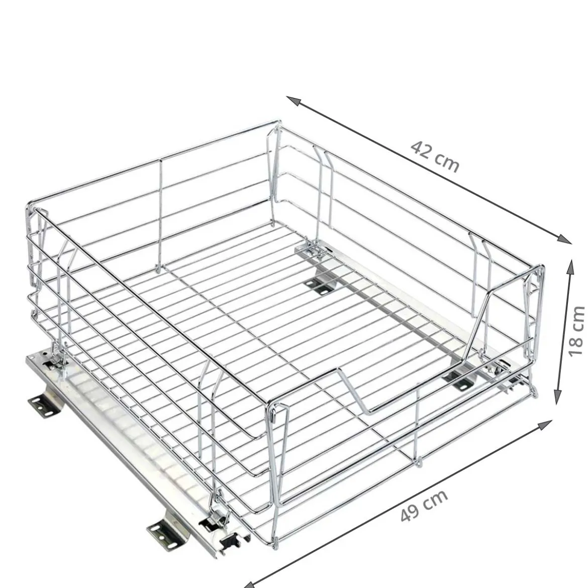 Tiroir coulissant pour placard de cuisine