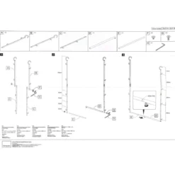 Tringle de penderie à suspendre extensible