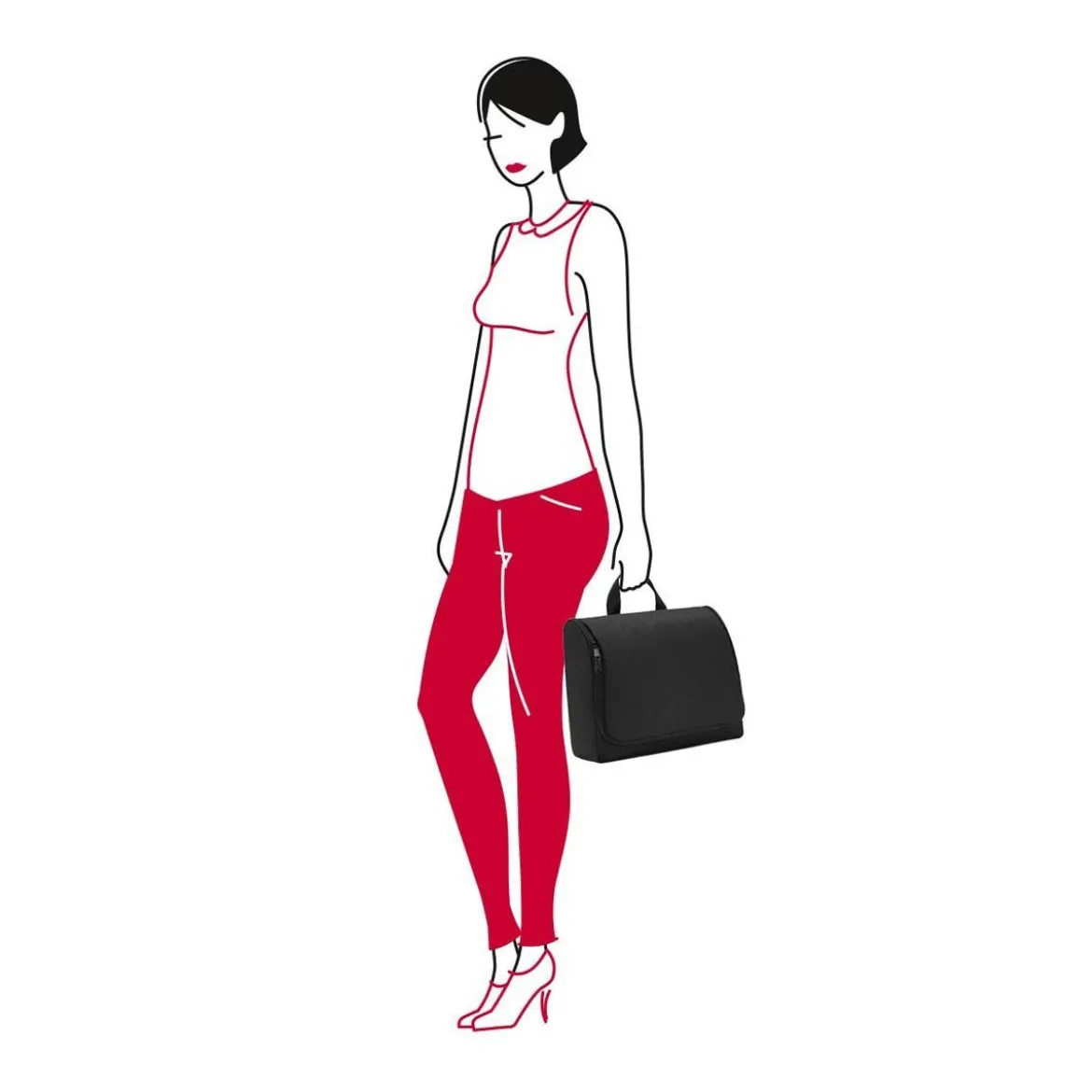Trousse de toilette noire