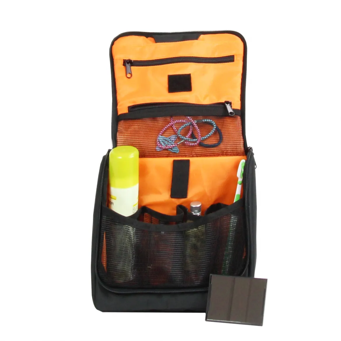 Trousse de toilette noire à suspendre