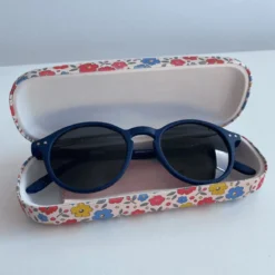 Étui à lunettes fleuri