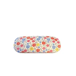 Étui à lunettes fleuri