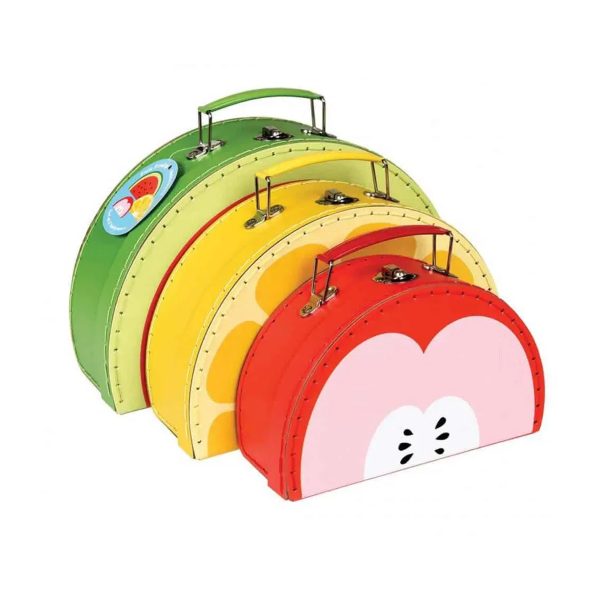 Valisettes en carton fruits