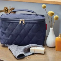 Vanity case en tissu molletonné