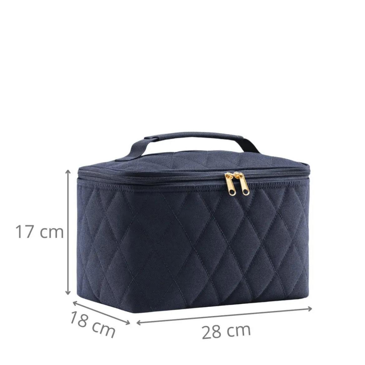 Vanity case en tissu molletonné